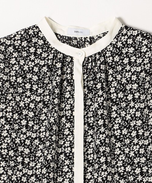 「SHIPS any」 半袖ワンピース ONE SIZE ブラック レディース_画像4