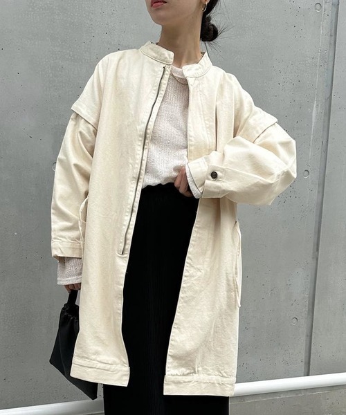 select MOCA（セレクトモカ） コート FREE アイボリー レディース