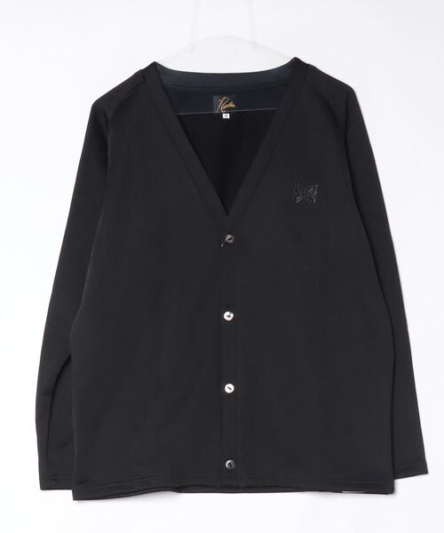 Needles ブラック カーディガン S Needles（ニードルス） ワンポイントカーディガン S ブラック メンズ