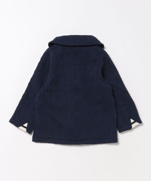 コート アウター ヘチマ襟キルト刺繍ジャケット キッズ 子供服 女の子の画像