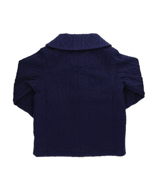 コート アウター ヘチマ襟キルト刺繍ジャケット キッズ 子供服 女の子の画像
