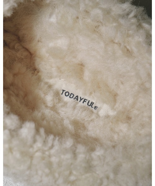 「TODAYFUL」 フラットサンダル 37inch ブラック レディース_画像9