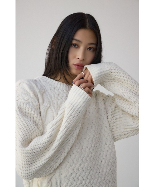 AZUL BY MOUSSY（アズールバイマウジー） ニット セーター サイド