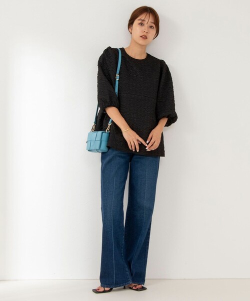 「NOLLEY'S Sophi」 7分袖ブラウス 38 ベビーピンク レディース_画像7