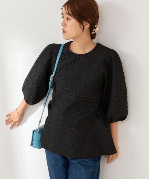 「NOLLEY'S Sophi」 7分袖ブラウス 38 ベビーピンク レディース_画像9