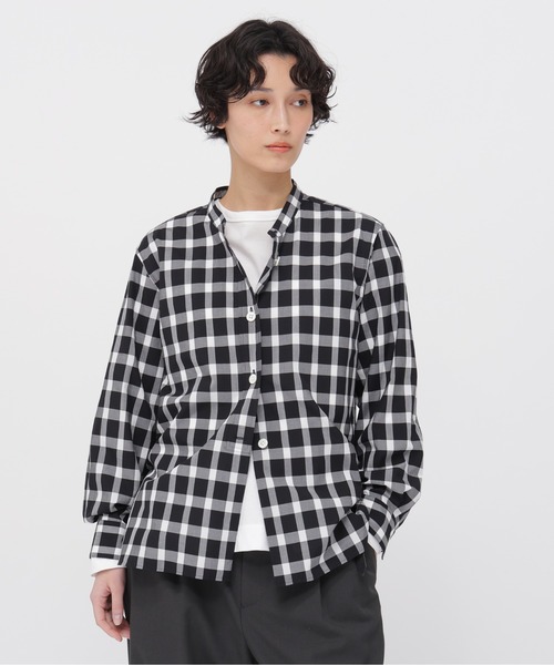 新品未使用 MARGARET HOWELL マーガレットハウエルチェックブラウス MARGARET HOWELL（マーガレットハウエル） ブラウス シャツ COTTON
