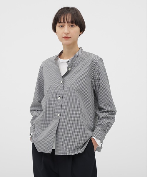 MARGARET HOWELL（マーガレットハウエル） ブラウス シャツ COTTON