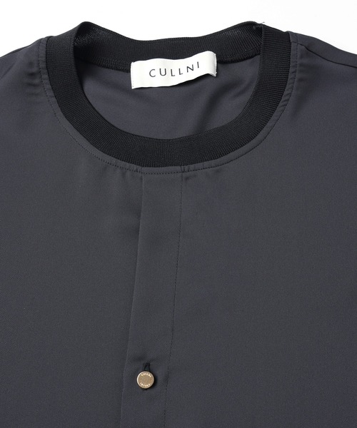 CULLNI（クルニ） tシャツ Airy Drape Cloth French Front Short