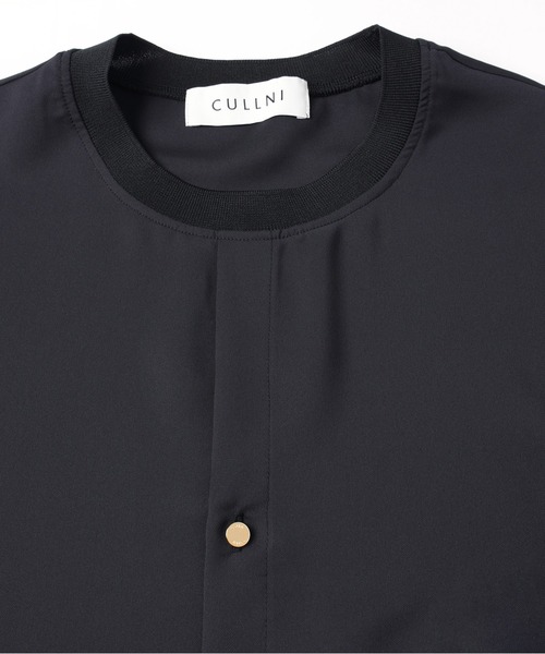 CULLNI（クルニ） tシャツ Airy Drape Cloth French Front Short