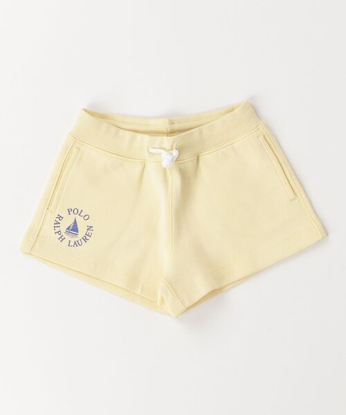 パンツ セールボート ロゴ ダブルニット ショートパンツ キッズ 子供服 女の子の画像