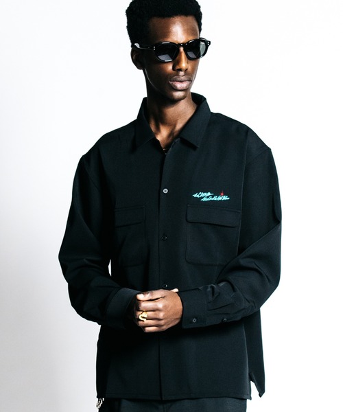 CRIMIE（クライミー） シャツ GLGB EMBROIDERY L/S SHIRT _ EASY