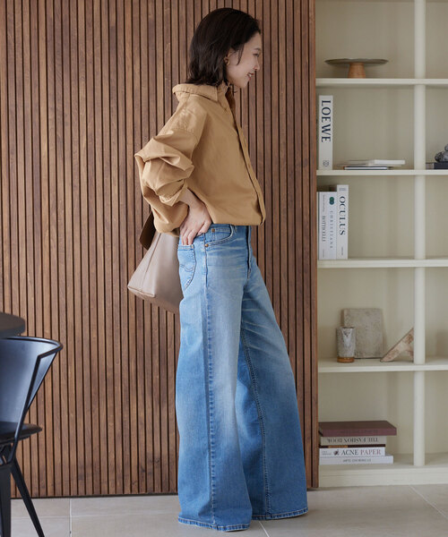 「SLOBE IENA」 長袖シャツ FREE ベージュ レディースの画像