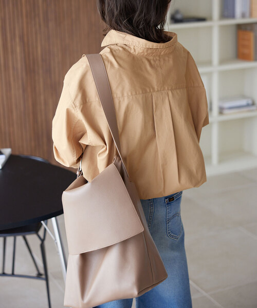「SLOBE IENA」 長袖シャツ FREE ベージュ レディースの画像
