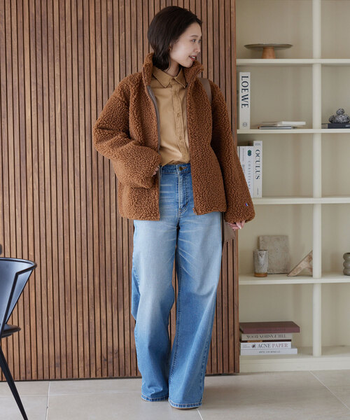 「SLOBE IENA」 長袖シャツ FREE ベージュ レディースの画像