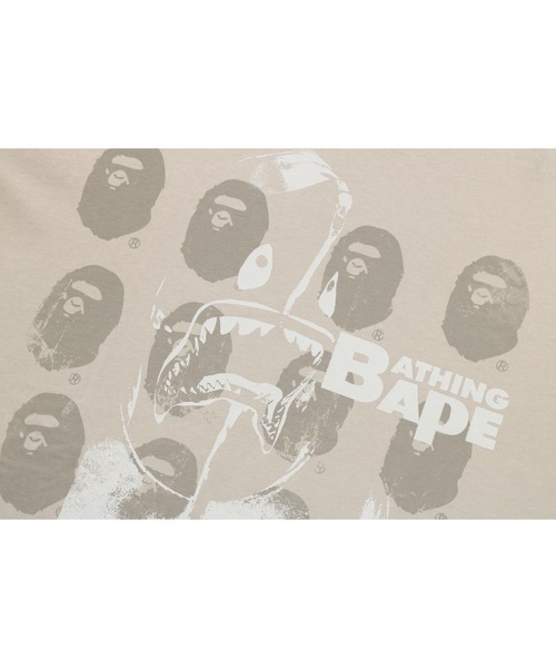 「A BATHING APE」 半袖プルオーバー LARGE 黒いこと メンズ