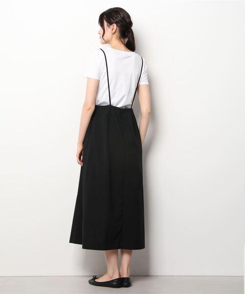 「MARW UNITED ARROWS」 キャミソールワンピース 36 ブラック レディース_画像3