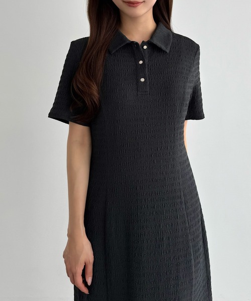 「CENEA」 シャツワンピース X-LARGE ブラック レディース_画像5