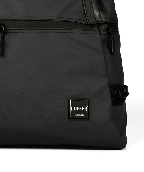 DUFFER BLACK LABEL 2WAY ジムバッグ ボストン 黒 The DUFFER of ST.GEORGE（ザダファーオブセントジョージ） ショルダー