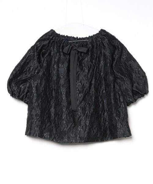 UNITED ARROWS（ユナイテッドアローズ） 7分袖ブラウス FREE ブラック 