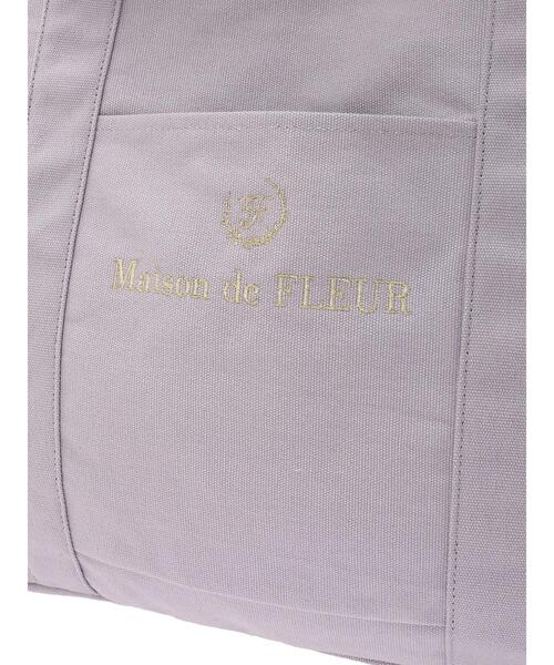 「Maison de FLEUR」 2WAYバッグ FREE ラベンダー レディース_画像9