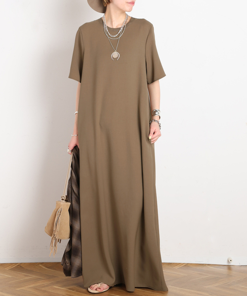 AP STUDIO ワンピース 半袖 カウチワンピース : ZOZOTOWN Yahoo!店