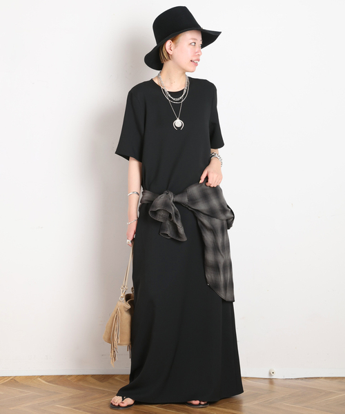 AP STUDIO ワンピース 半袖 カウチワンピース : ZOZOTOWN Yahoo!店