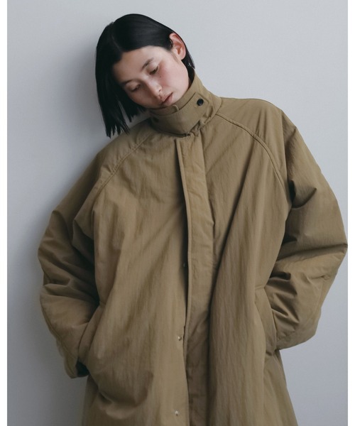 anuke（アンヌーク） ステンカラーコート コート Padded Soutiencollar