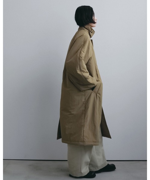 anuke（アンヌーク） ステンカラーコート コート Padded Soutiencollar