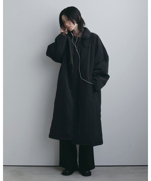 anuke（アンヌーク） ステンカラーコート コート Padded Soutiencollar