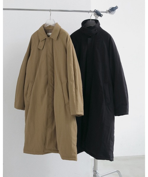 anuke（アンヌーク） ステンカラーコート コート Padded Soutiencollar