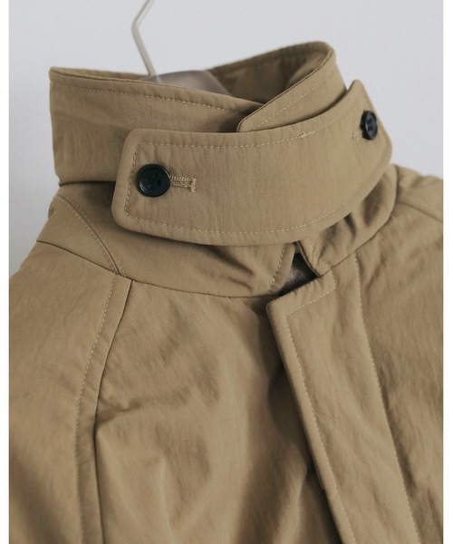 anuke（アンヌーク） ステンカラーコート コート Padded Soutiencollar