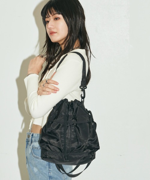 「Auntie Rosa Holiday」 2WAYバッグ FREE ブラック レディース_画像6