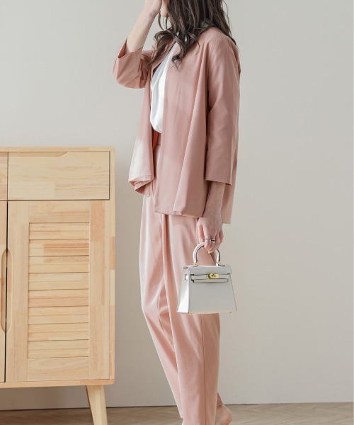 「La-gemme」 セットアップ M ネイビー レディース_画像4