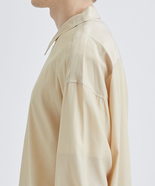 STUDIOUS シャツ 「STUDIOUS」Riopele long shirt メンズ : ZOZOTOWN 
