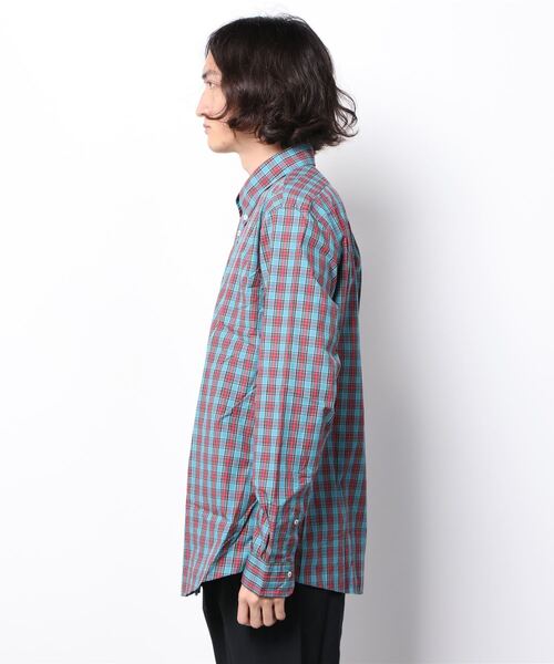 サイズガイ シャツ Regent Fit ZOZOTOWN PayPayモール店 - 通販 - PayPayモール ブラウス GF コットン ブロード タータンチェック カジュアルシャツ ╖ゴールデン