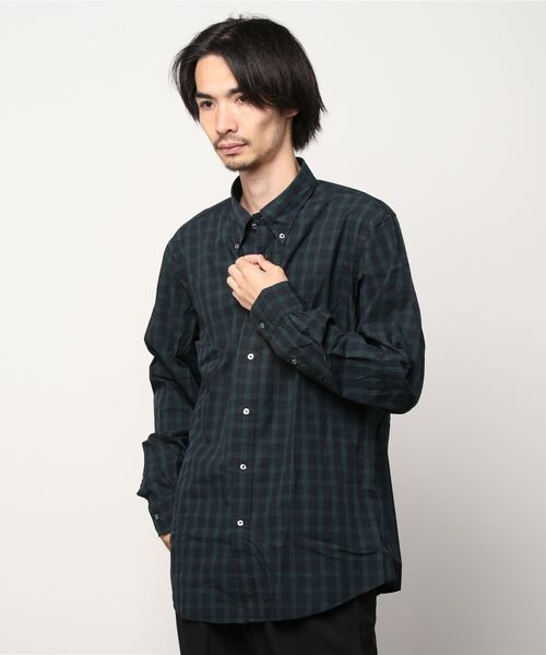 サイズガイ シャツ Regent Fit ZOZOTOWN PayPayモール店 - 通販 - PayPayモール ブラウス GF コットン ブロード タータンチェック カジュアルシャツ ╖ゴールデン