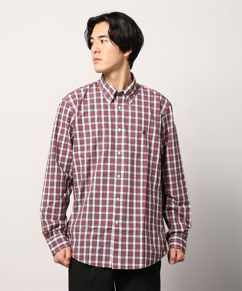 サイズガイ シャツ Regent Fit ZOZOTOWN PayPayモール店 - 通販 - PayPayモール ブラウス GF コットン ブロード タータンチェック カジュアルシャツ ╖ゴールデン
