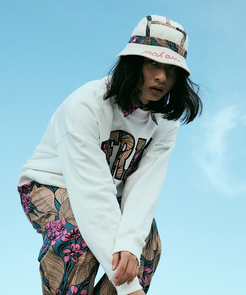 moyan ecri 帽子 ハット 「moyan ecri」リバーシブルバケット