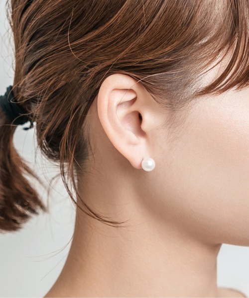 Jewel closet by L&Co. ピアス Pt900 アコヤパール スタッド ピアス 
