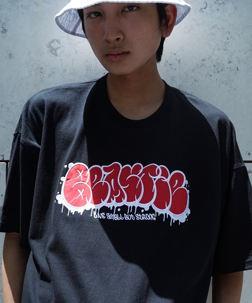 UNIT（NIXON） tシャツ 「UNIIT/ユニット」グラフティロゴ