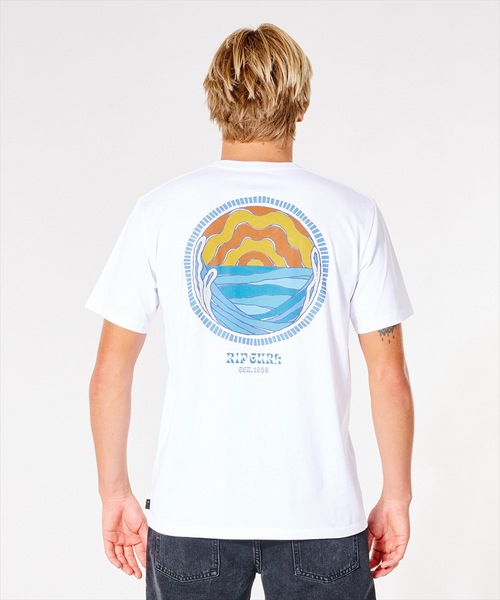 RIP CURL tシャツ 「RIPCURL（リップカール）」RAYS AND TUBED