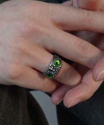 NAGITワンリング silver octopus arm ring-シルバータコ足リング | YURAGI