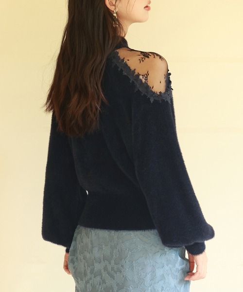【48】Blumarine ♡ ハイネック セーター ブルマリン タグ付き 新品 48】Blumarine ♡ ハイネック セーター ブルマリン タグ付き 新品