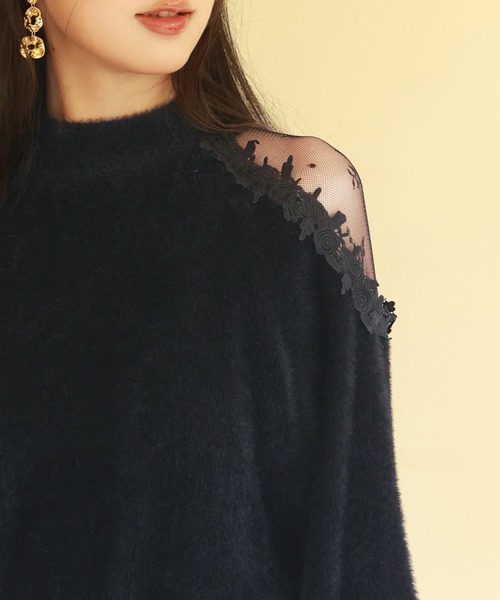 【48】Blumarine ♡ ハイネック セーター ブルマリン タグ付き 新品 48】Blumarine ♡ ハイネック セーター ブルマリン タグ付き 新品