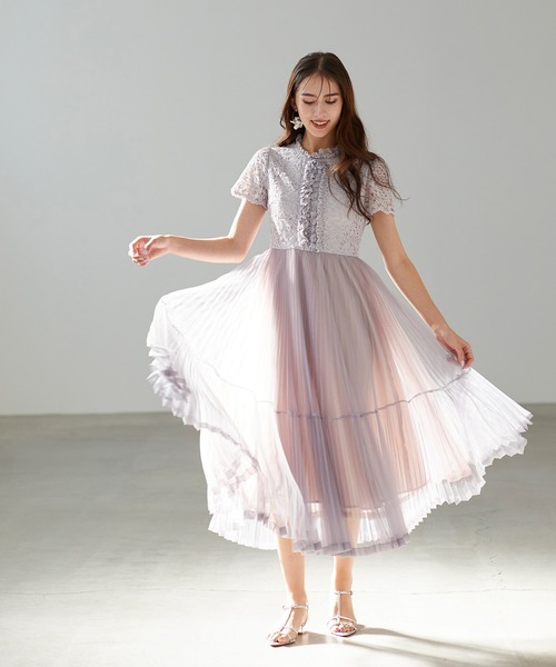 Phase Eight☆Amora レースプリーツワンピース【送料込】 G9819HL_SBLimg_07.jpg