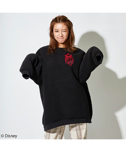 ブラウス シャツ 「Disney/ディズニー ツイステッドワンダーランド」サバナクロー寮/ボアチュニック レディース PONEYCOMB TOKYO ブラウス シャツ 「Disney/ディズニー