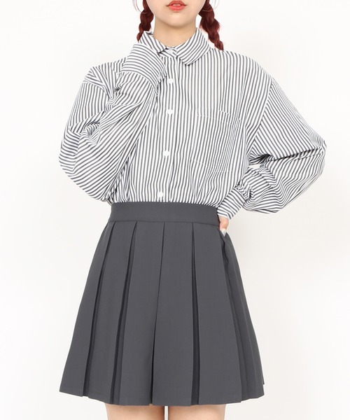 pleatsplease ミニスカート　サイズ3 ≪通常販売≫adjust pleats mini skirt（アジャストプリーツミニ