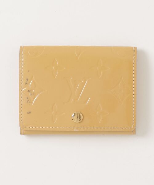 LOUIS VUITTON 「LOUIS VUITTON」 ヴェルニ カードケース - イエロー 