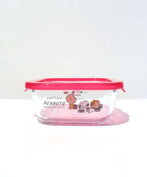 PEANUTS 食器 「PEANUTS/ピーナッツ」GLASS CONTAINER/ガラス