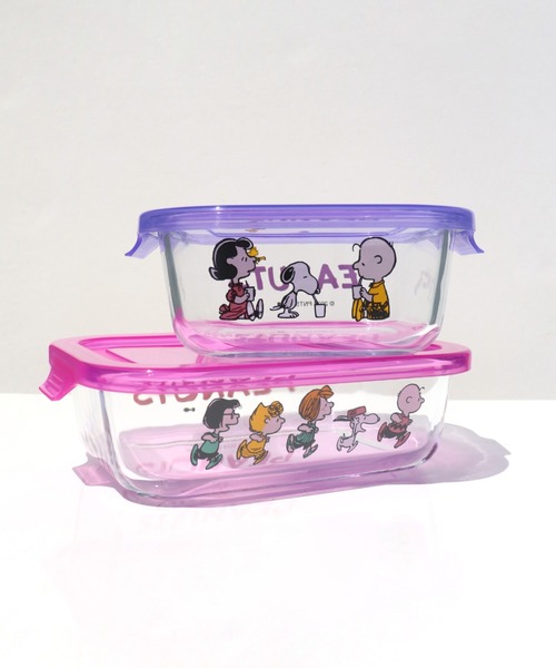 【可愛い箱付き】SNOOPY ガラスプレート 楽天市場】【あす楽】 食器 保存容器 耐熱ガラス ピーナッツ